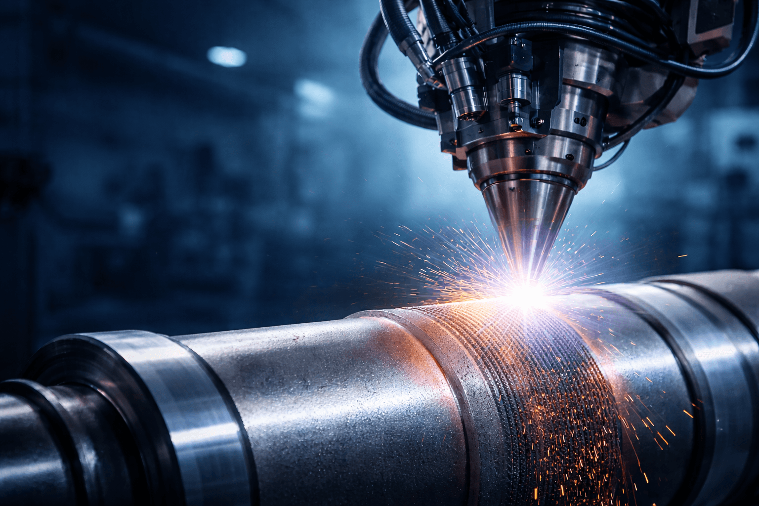 Laser Auftragschweißen